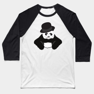 Panda in black Baseball T-Shirt